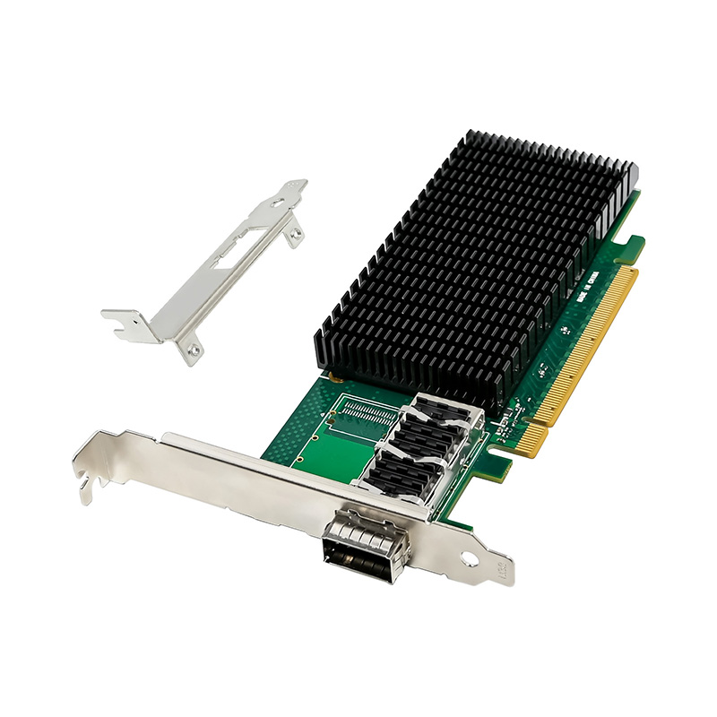 100Gbe Qsfp28 Network Card - Placa Controladora PCIe 4.0 x16 com
