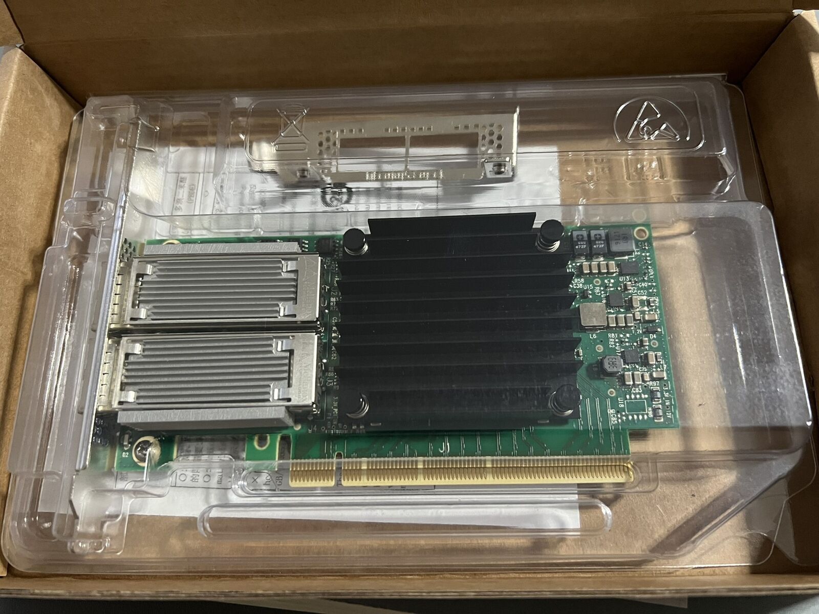 Placa de rede adaptador PCIe M - 100Gbe Qsfp28 Network Card avaliação e preço